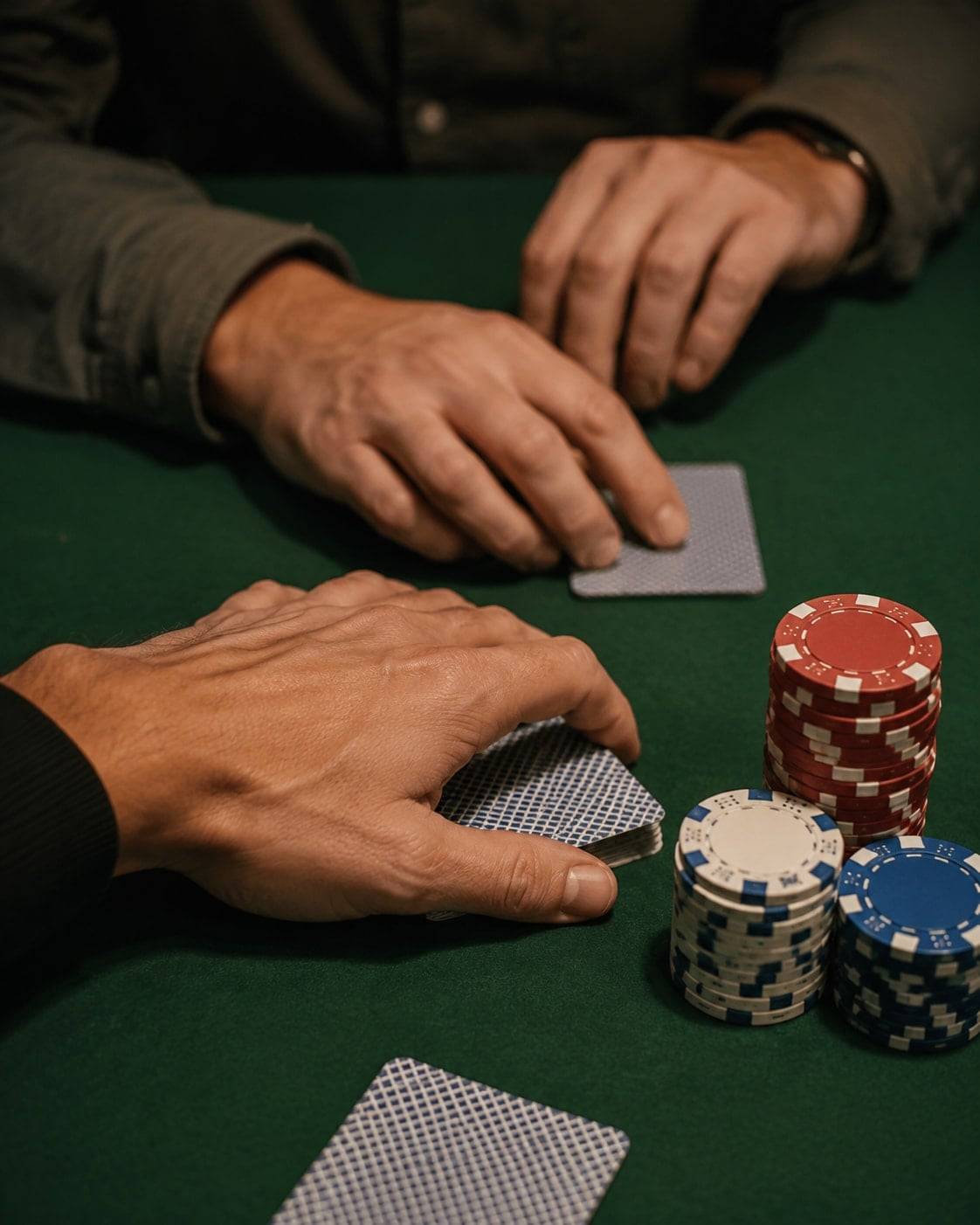 AI-generated illustrative image for Poker DaLat Free Tournament; not an actual event photograph.