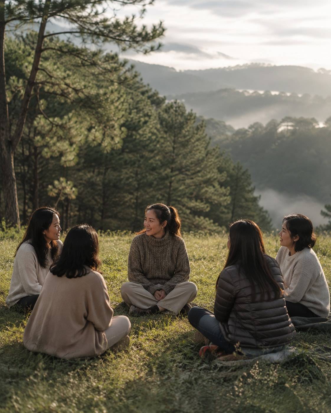 AI-generated illustrative image for Women Circle; not an actual event photograph.