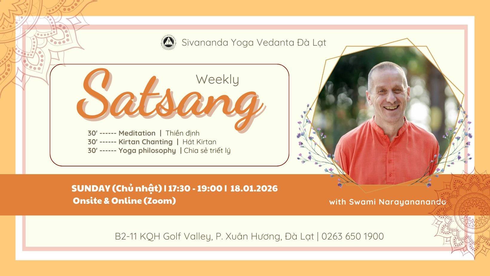 Weekly Satsang - Wednesday Session