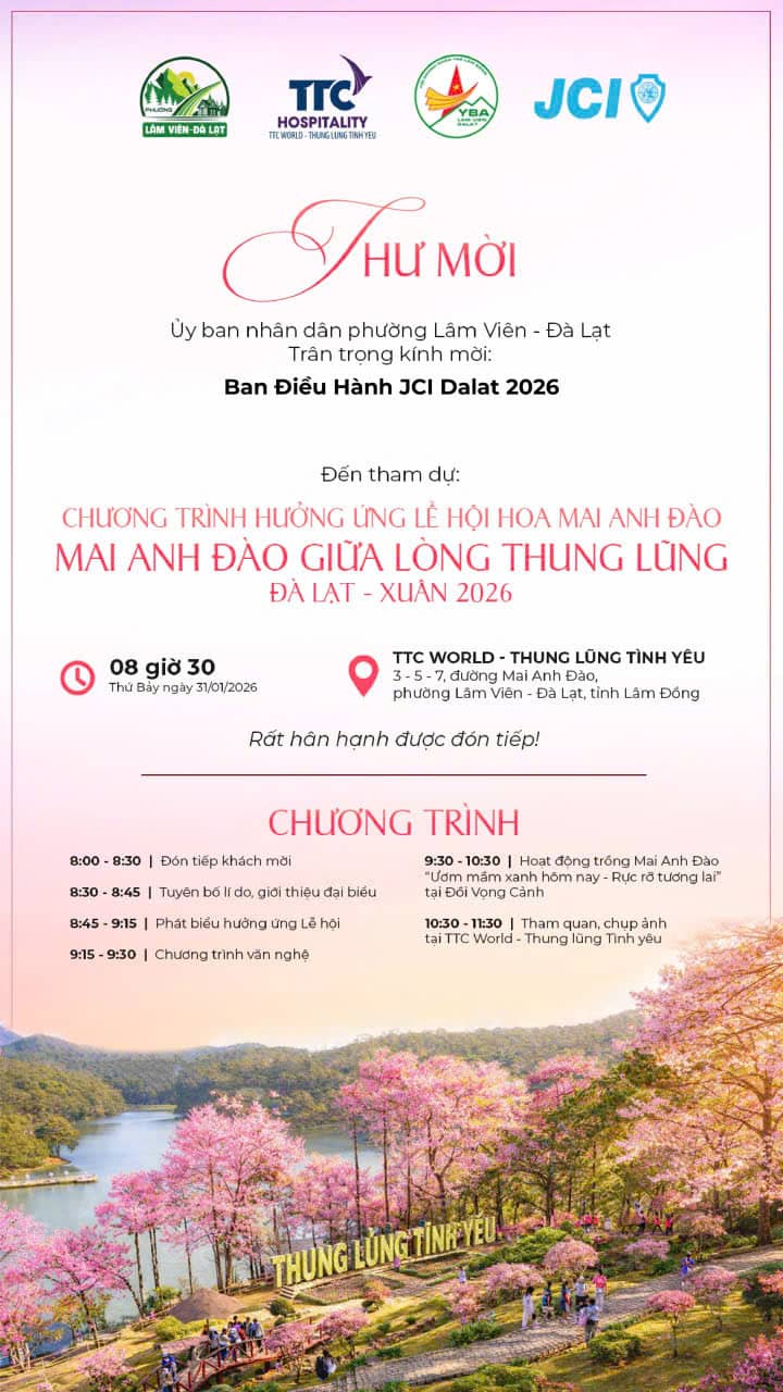 CHERRY BLOSSOM TREE PLANTING DAY