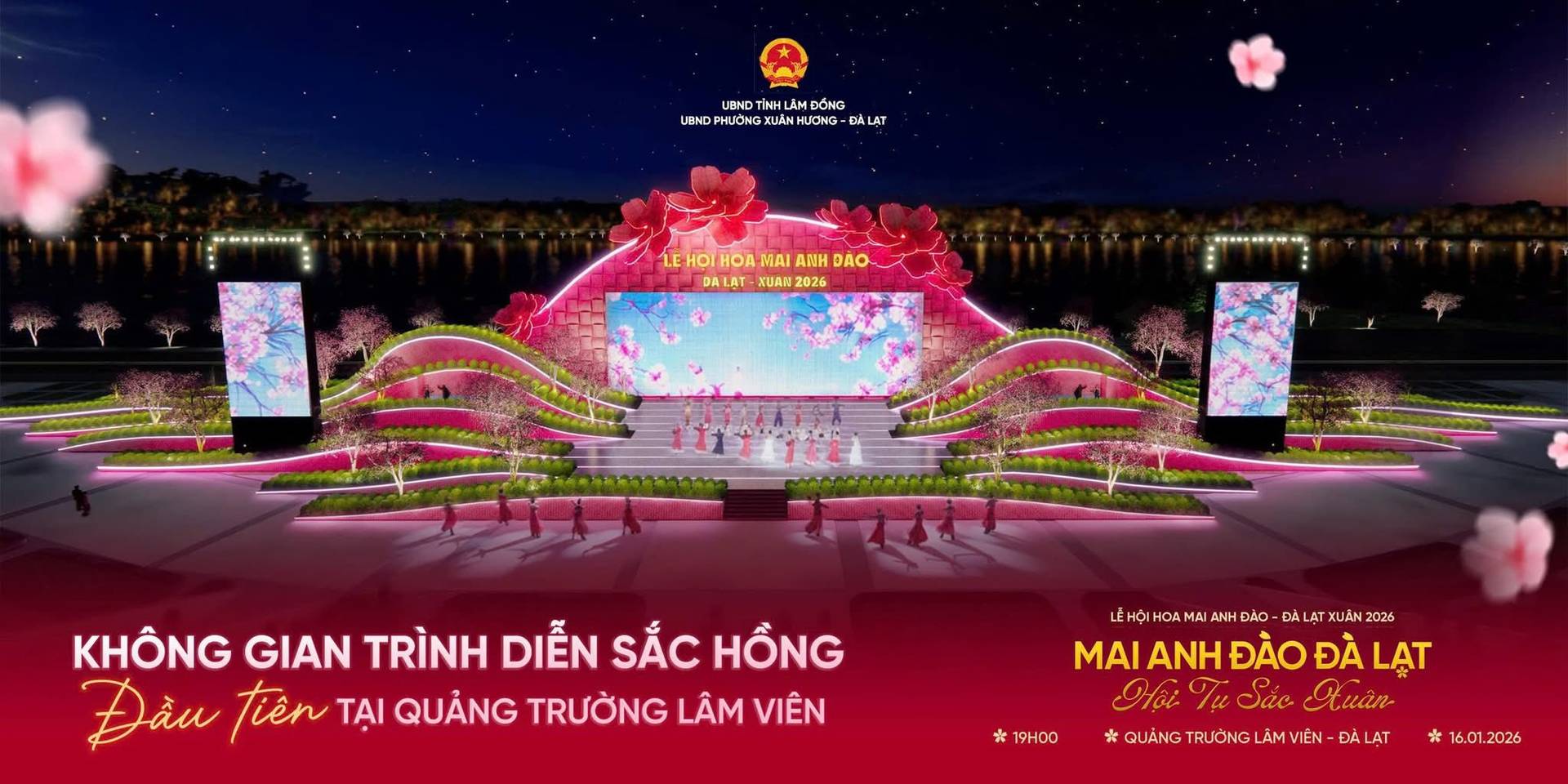 Lễ hội Hoa Mai Anh Đào Đà Lạt