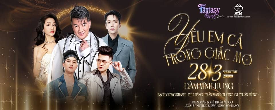 Dam Vinh Hung's Live Show - Loving You Even in My Dreams | Fantasy Show March